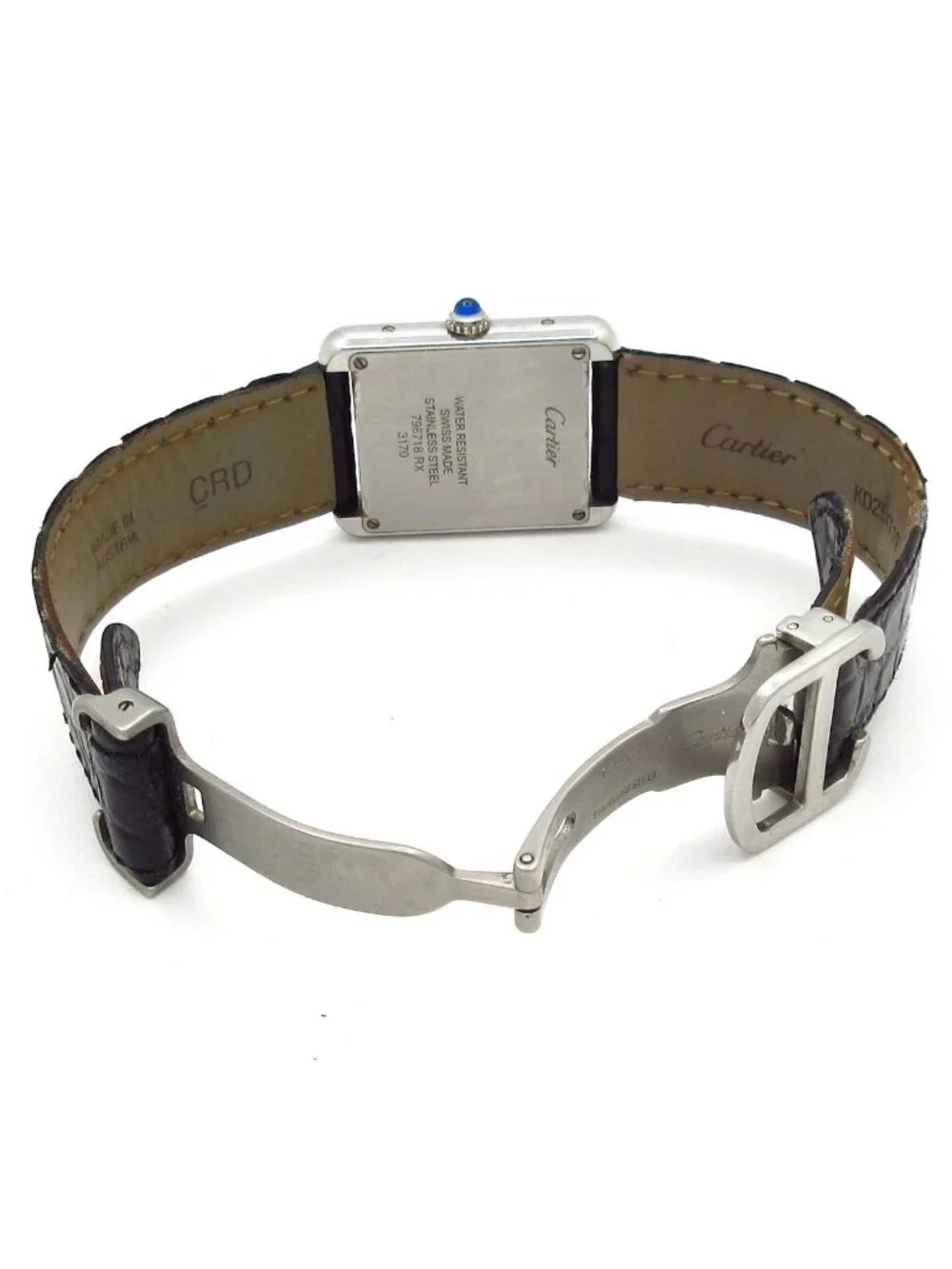 Cartier Watch Tank Solo SM SS Silver